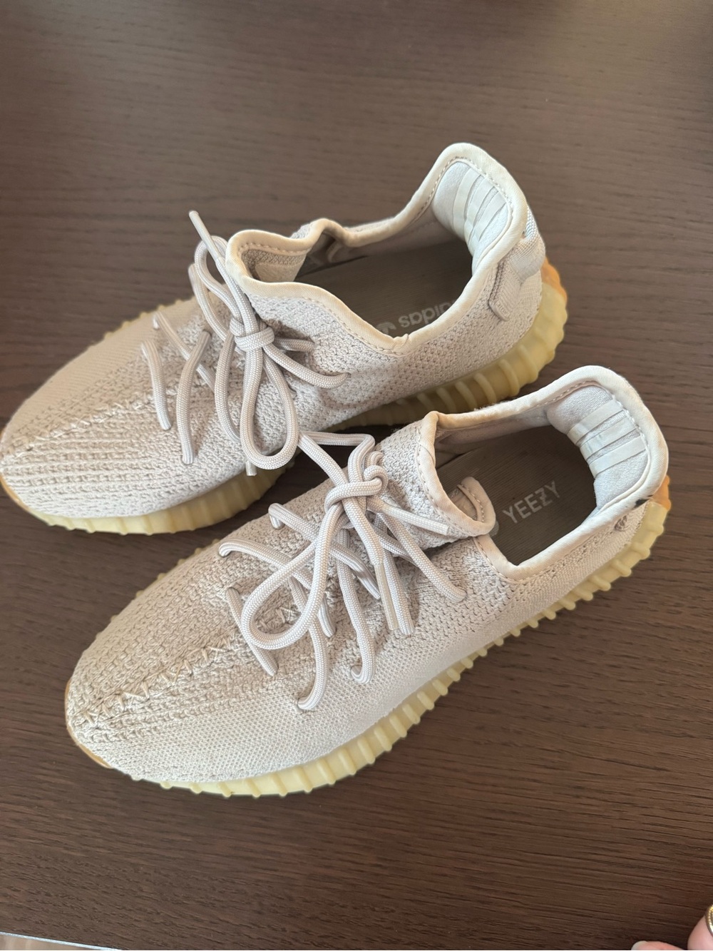 adidas Yeezy Boost 350 V2 Sesame Sneakers Size 7